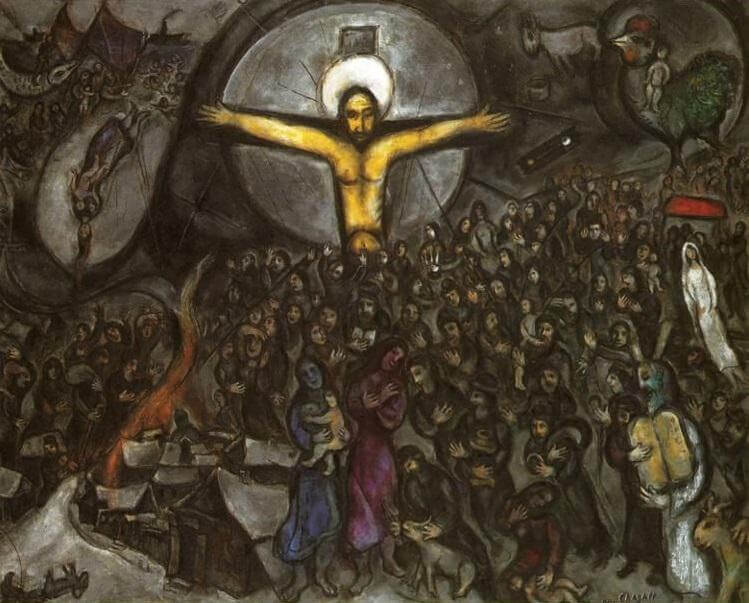 Exodus 1952-66 - by Marc Chagall