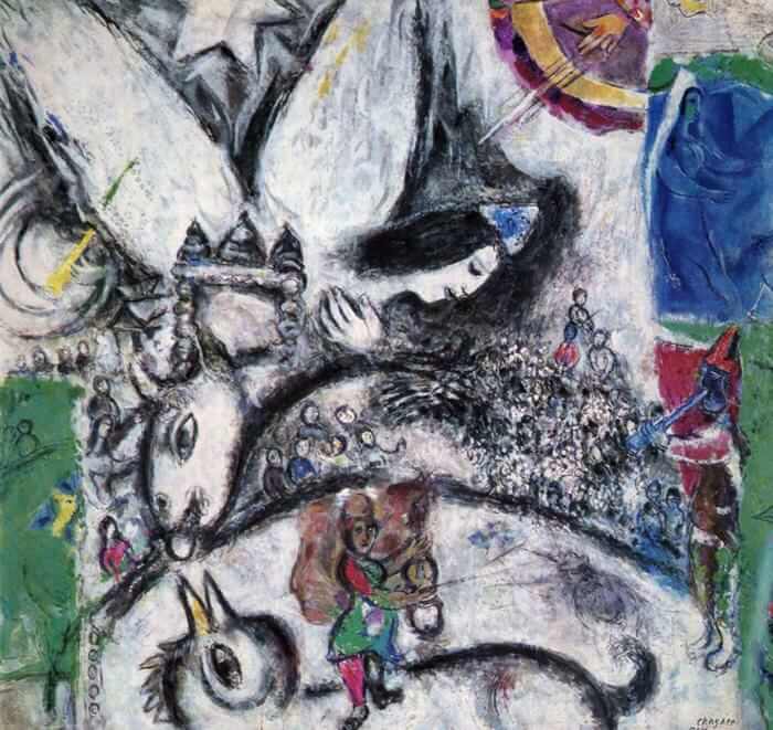 The Big Circus, 1968 - by Marc Chagall
